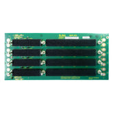 6U 4-Slot OpenVPX Backplane, PCIe Gen3 10Gbps Data Plane, Profile BKP6-DIS04-11.2.22-5
