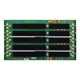 6U 5-Slot OpenVPX Backplane, Profile BKP6-CEN05-11.2.5-3