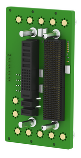 3U OpenVPX 2-Slot Backplane with 1 VPX Power and Ground plus 1 VITA 62 power supply slot