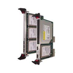 6U CompactPCI Three Drive Storage Module, 605x