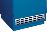 Rackmount Aluminum Ventilating Grille, 2U high x 24" wide