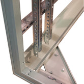 May be used with or without casters.