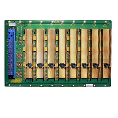 CompactPCI 3U 8 slot 64 bit right justified, P1s P2l