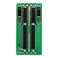 6U VPX Test Backplane, 2-Slot with MultiGig Cable Connector