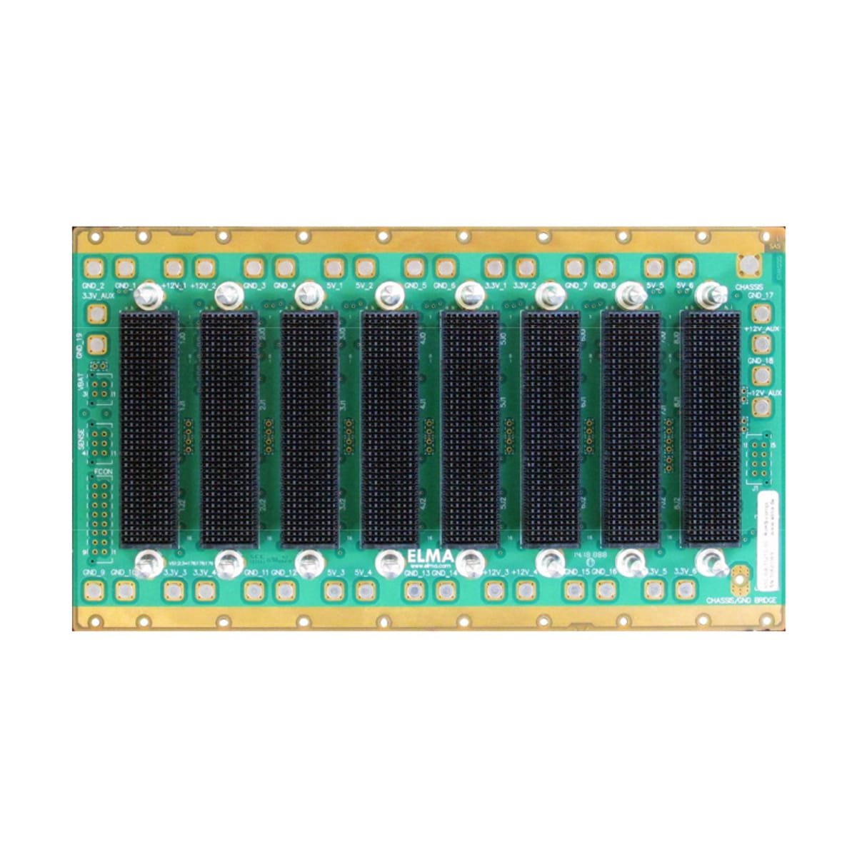 3U OpenVPX 8 Slot Profile BKP3-CEN08-15.2.15-3 – Elma Electronic