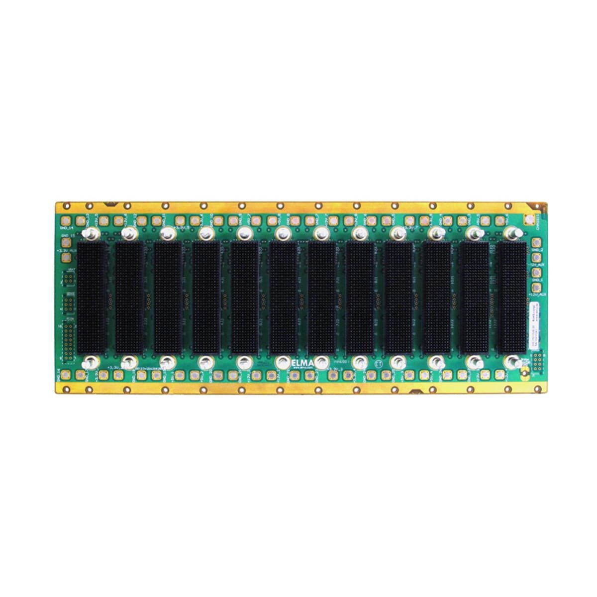 3U OpenVPX 12 Slot Profile BKP3-CEN12-15.2.6-4 – Elma Electronic