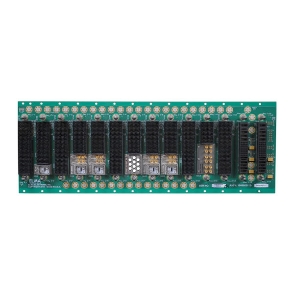 3U 12 Slot OpenVPX Backplane Aligned to SOSA & CMOSS with VITA 66
