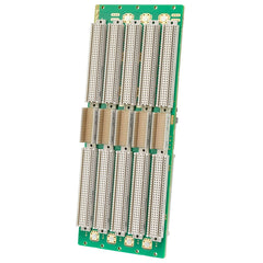 6U VME64x 5-slot with P0, with M3/M4 power bolts