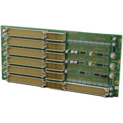 6U VME64x 6-slot with P0, with M3/M4 power bolts