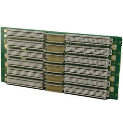 6U VME64x 6-slot with P0, with M3/M4 power bolts