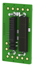 3U OpenVPX 2-Slot Backplane with 1 VPX Power and Ground plus 1 VITA 62 power supply slot