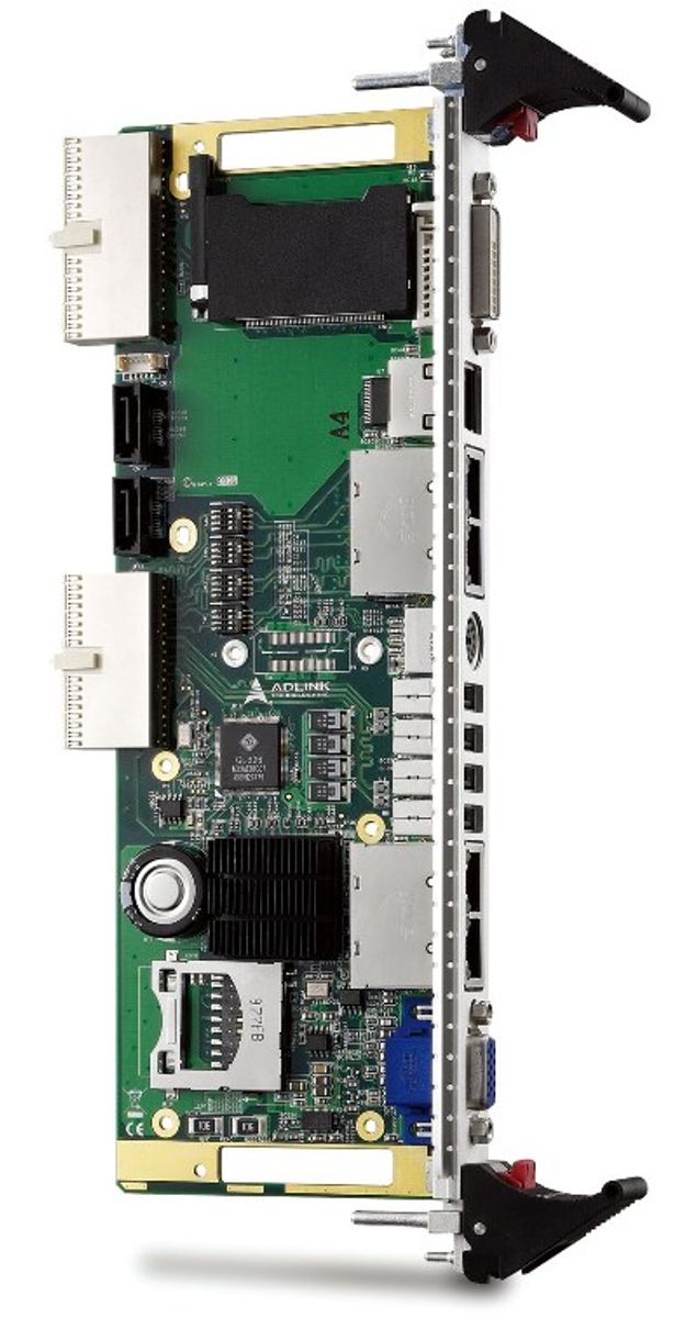 6U CompactPCI Rear Transition Module with Intel® Ethernet Controller I ...