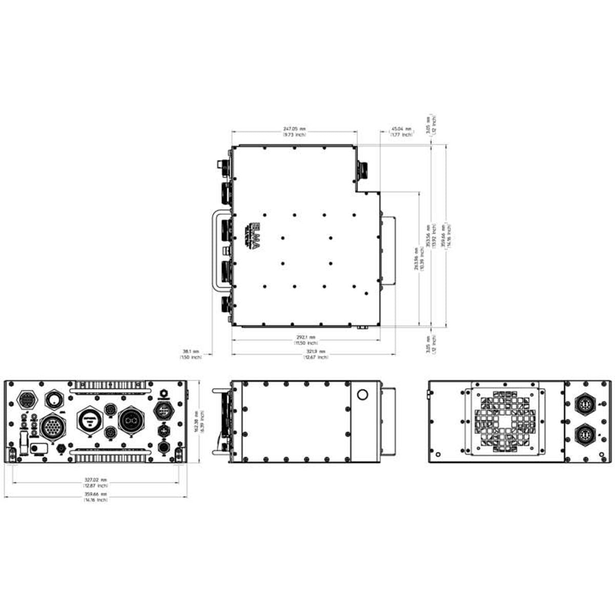 Rugged deployable CMFF chassis aligned to SOSA™ with SAVE tray – Elma ...