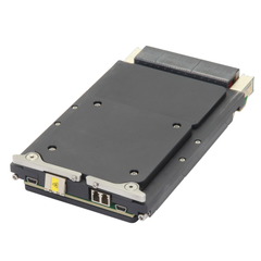 Dual domain, rugged 3U VPX Layer 2/3 100GbE switch