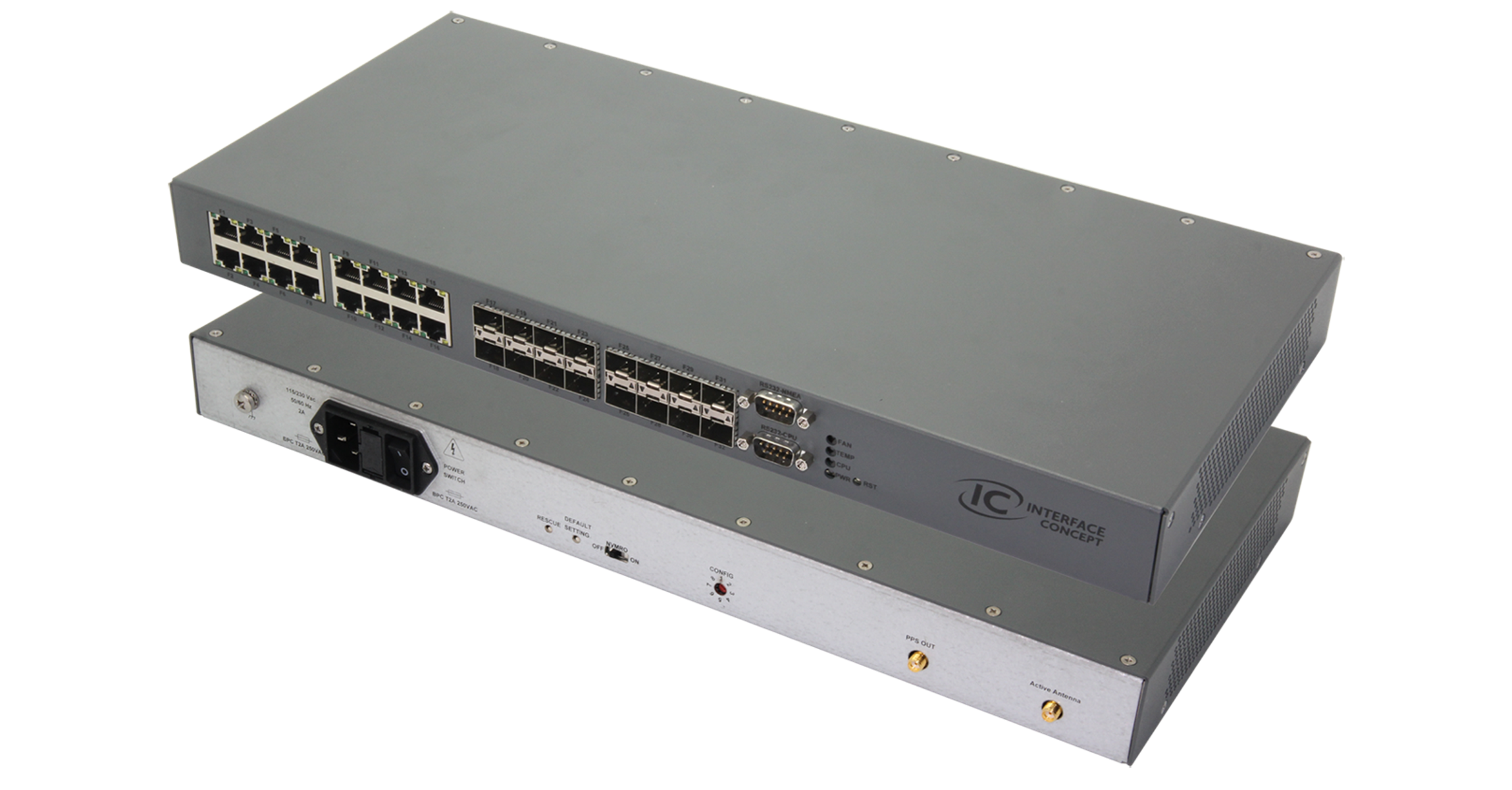 IC-VSR-BOXa, 19โโ 1/10 Gigabit Ethernet Rackmount Router โ Elma Electronic